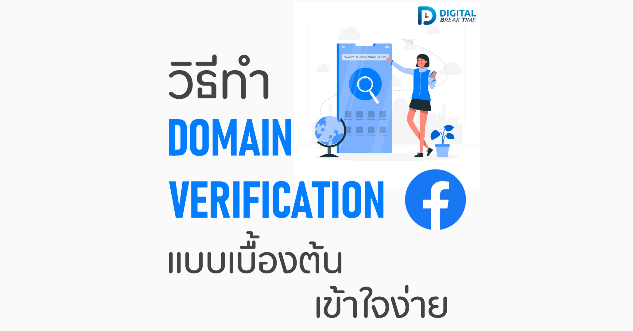 วิธีทำ Domain Verification cover