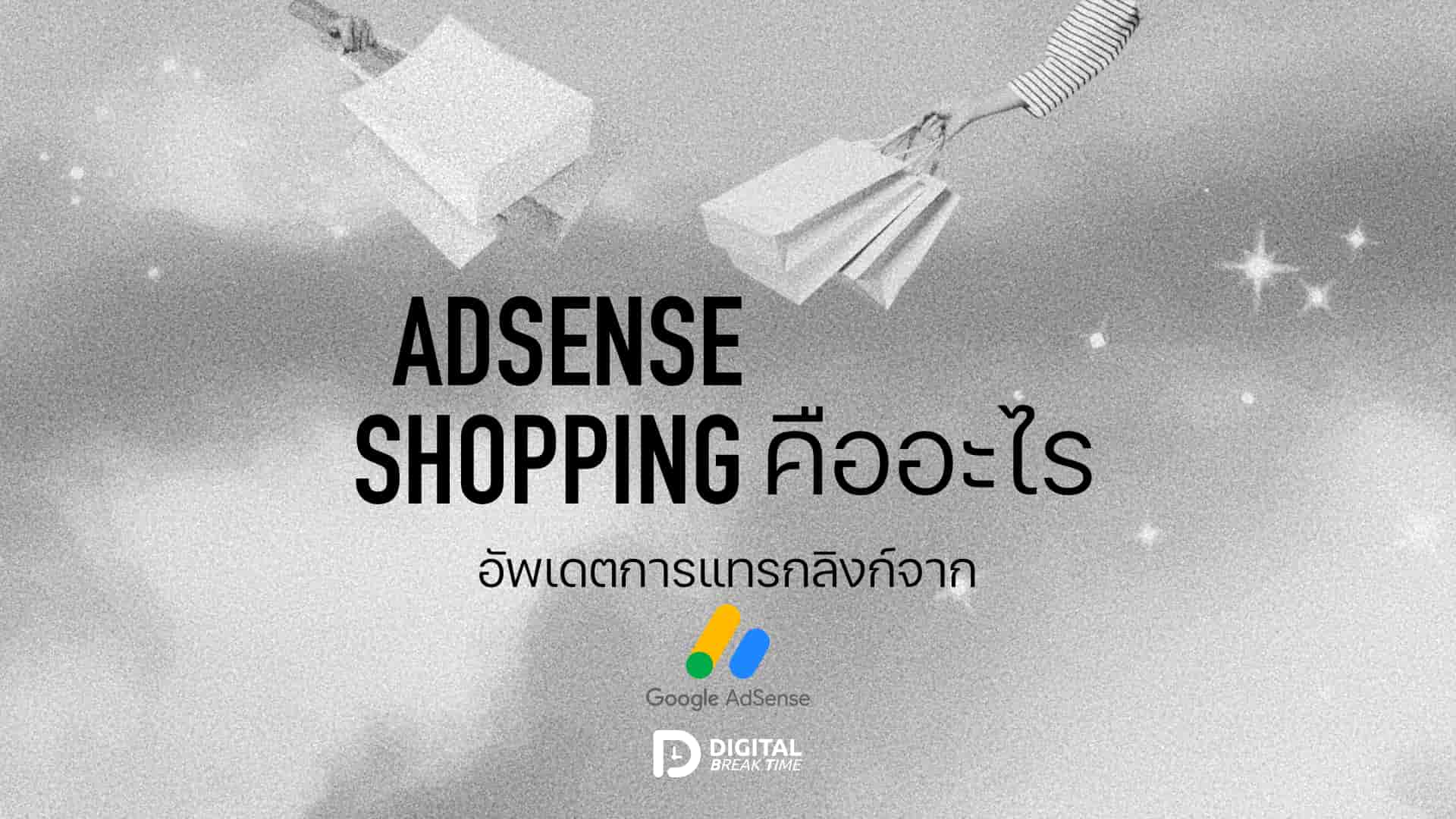 Adsense Shopping คืออะไร 000