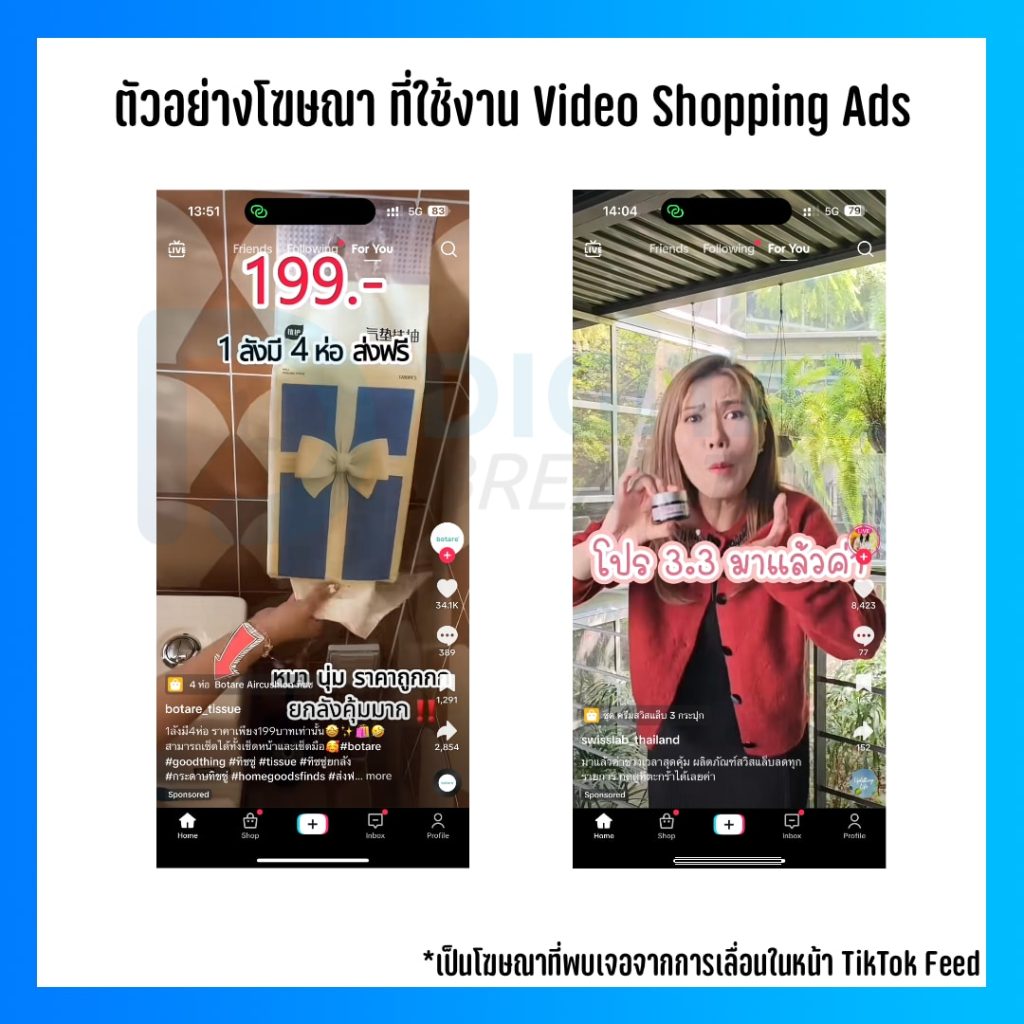 โฆษณา Video Shopping Ad คืออะไร