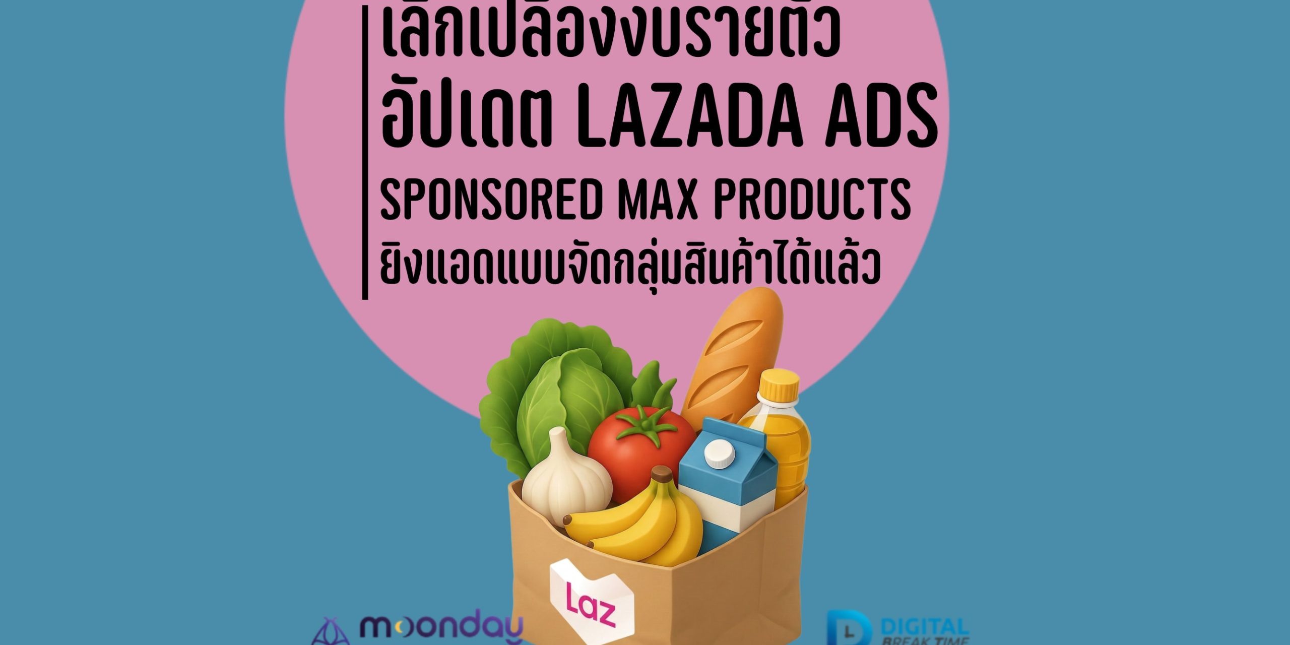 Lazada Ads จัดกลุ่มสินค้า Sponsored Max Products