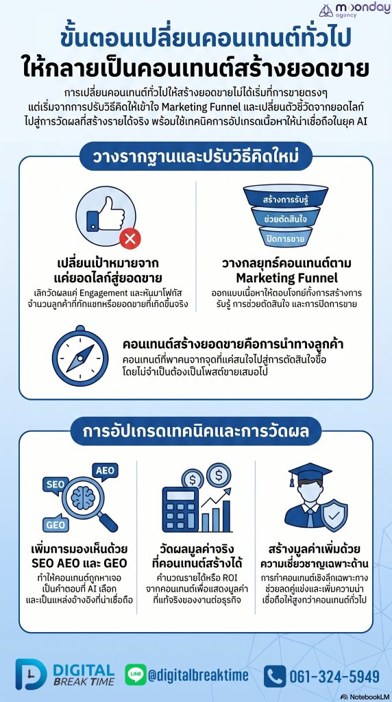 คอนเทนต์สร้างยอดขาย