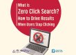 Zero Click Search