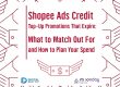 Shopee Ads Credit Top-Up Promotions