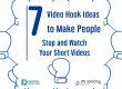 Video Hook Ideas Short Video